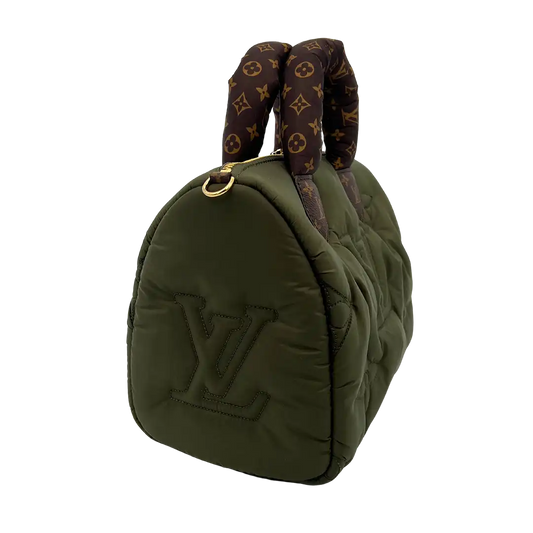 Louis Vuitton Speedy Bandouliere 25 Pilllow Khaki grün Fullset / neu Louis Vuitton
