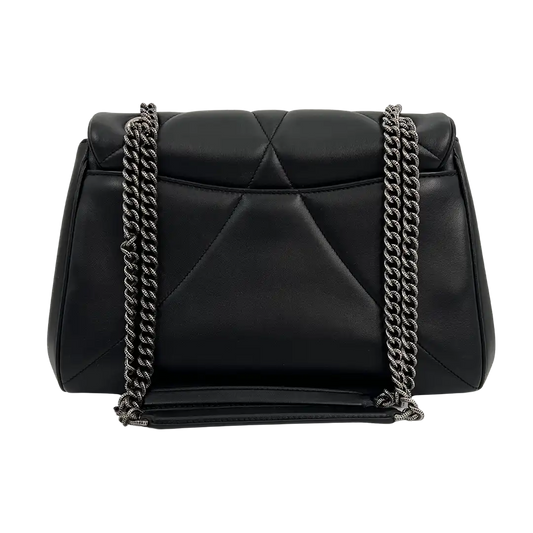 Dolce & Gabbana Devoition Leder Handtasche schwarz Fullset / neuwertig Dolce & Gabbana