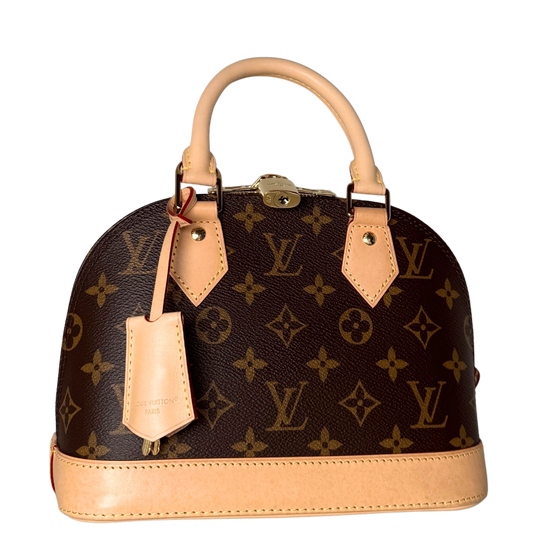 Louis Vuitton Alma BB Monogram Canvas bruin