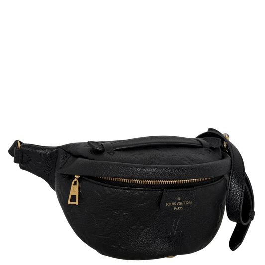 Louis Vuitton Bumbag Monogram Empreinte Black Full Set / Very Good