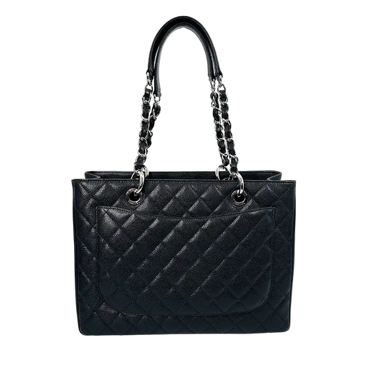 Chanel GST Grand Shopping Tote Kaviar Leder schwarz / sehr gut Chanel