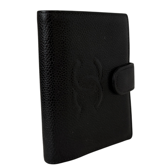 Chanel Timeless CC French Wallet Kaviar Leder schwarz / sehr gut Chanel