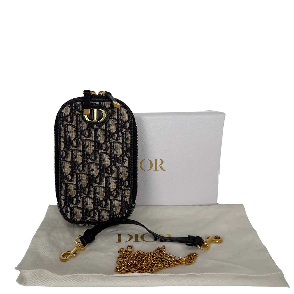 Dior 30 Montaigne Call'in Dior Phone Holder blau Fullset / sehr gut Dior