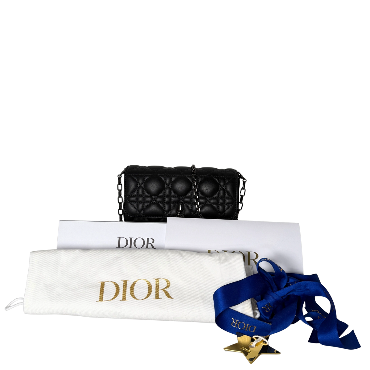 Dior My Dior Talk Smartphone Pouch Schwarz Fullset / neuwertig Dior