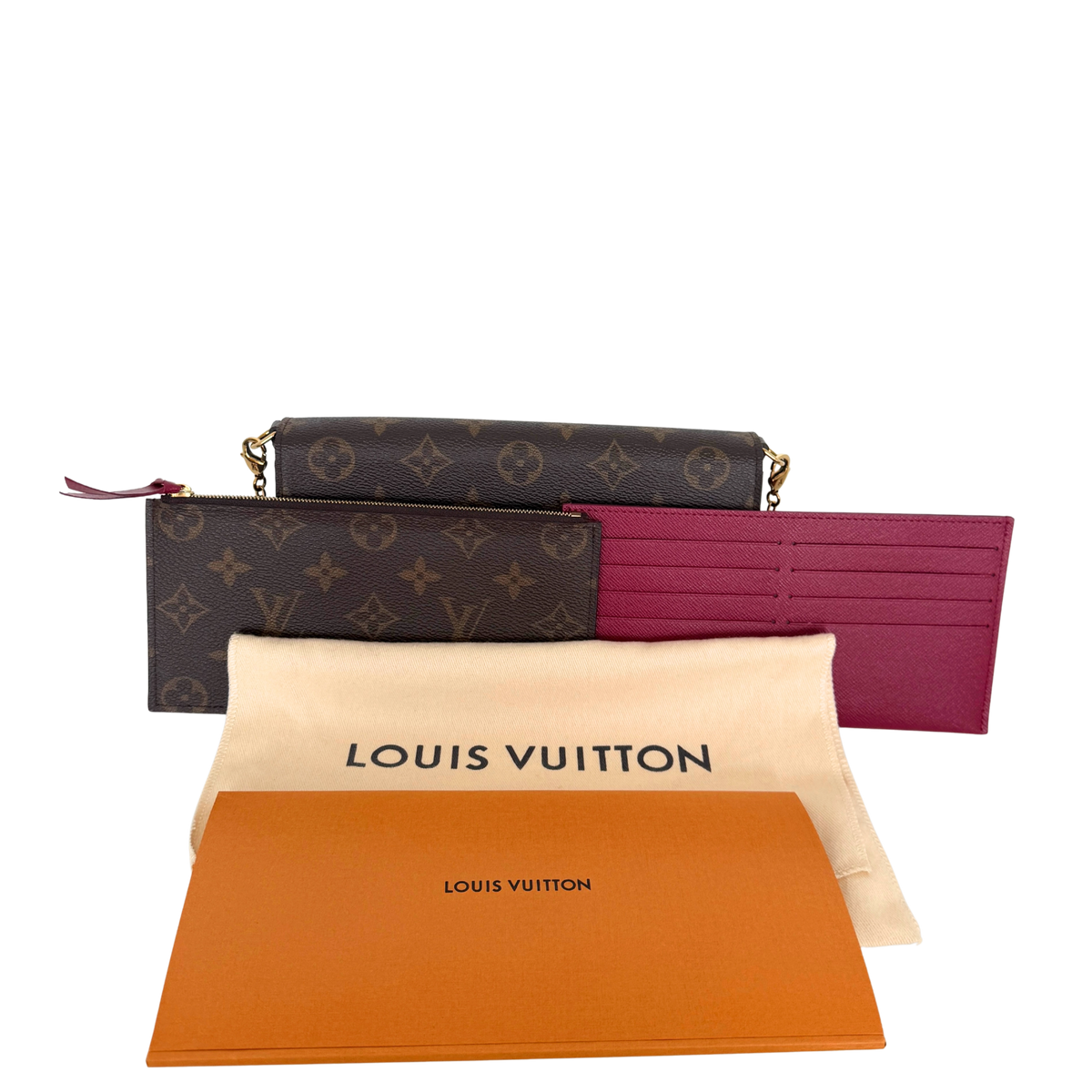 Louis Vuitton Félicie Pochette Monogram Canvas M81896 / sehr gut Louis Vuitton