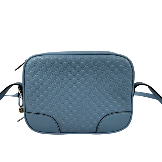 Gucci Microguccissima Camerabag hellblau / sehr gut Gucci