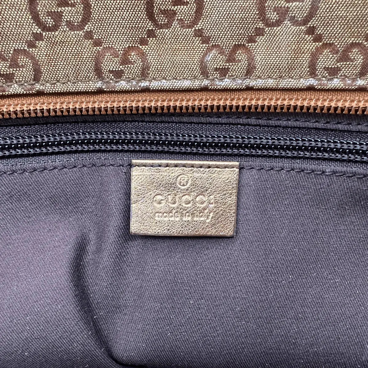 Gucci Shopper aus Canvas Gold Gucci