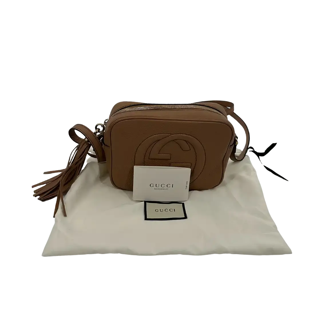 Gucci Soho Disco Tasche braun / gut Gucci