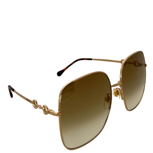 Gucci GG0879 Sonnbrille Gold / neuwertig Gucci