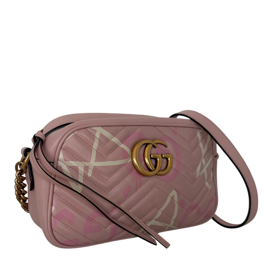 Gucci GG Marmont Ghost Small Rosa / gut Gucci