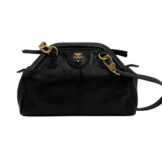 Gucci Rebelle GG Marmont Schultertasche schwarz / gut Gucci