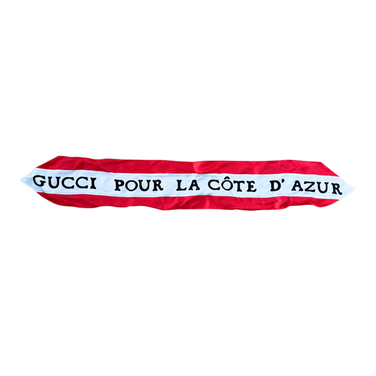 Gucci Pour La Cote Dazur Tuch Rot / gut Gucci
