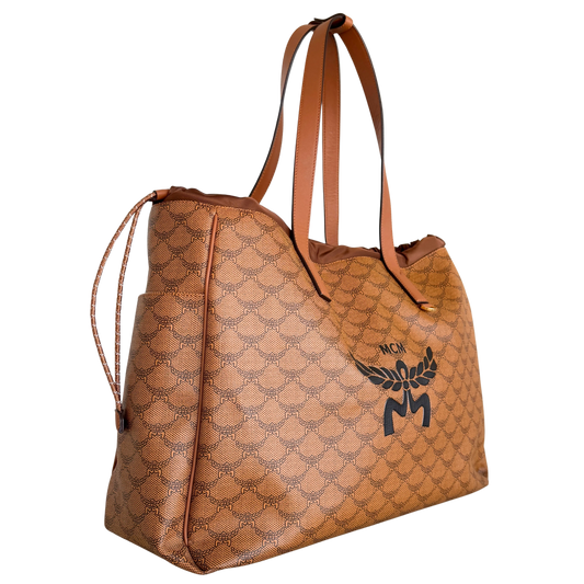 MCM Himmel Lauretos Tote Bag XL Cognac / neuwertig MCM