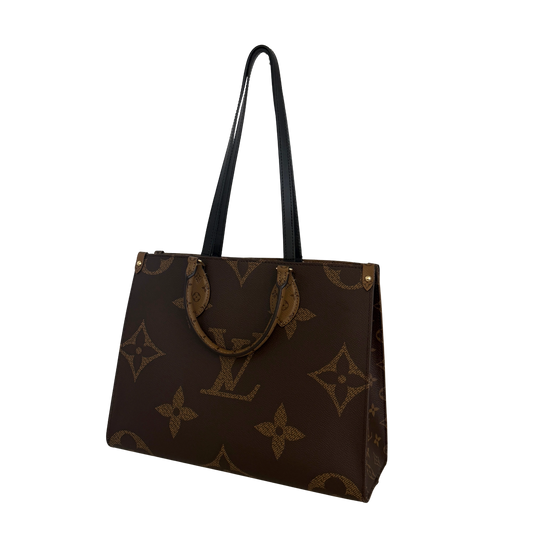 Louis Vuitton onthego MM Monogram Canvas M45321 Braun / neuwertig Louis Vuitton