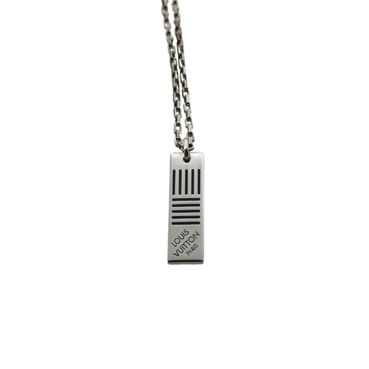 Louis Vuitton Damier Collier M62490 Silber / sehr gut Louis Vuitton