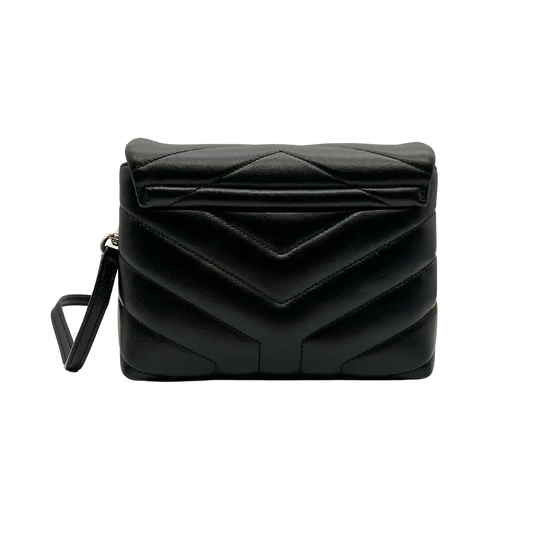 Saint Laurent YSL LouLou Toy schwarz silber Hardware Leder Fullset /neuwertig Saint Laurent