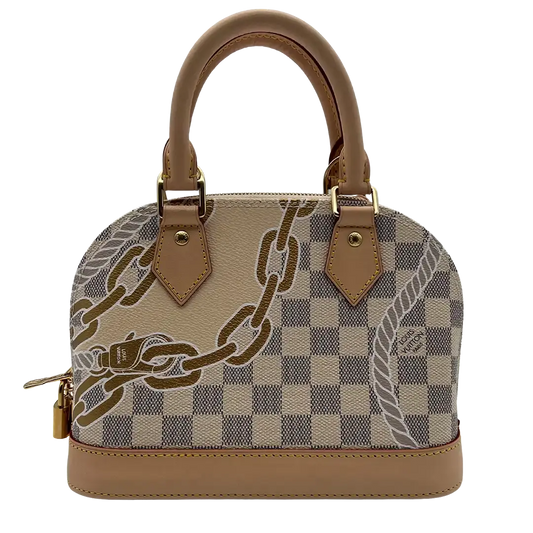 Louis Vuitton Alma BB Nautical Damier Azur N40472 Fullset / ungetragen Louis Vuitton