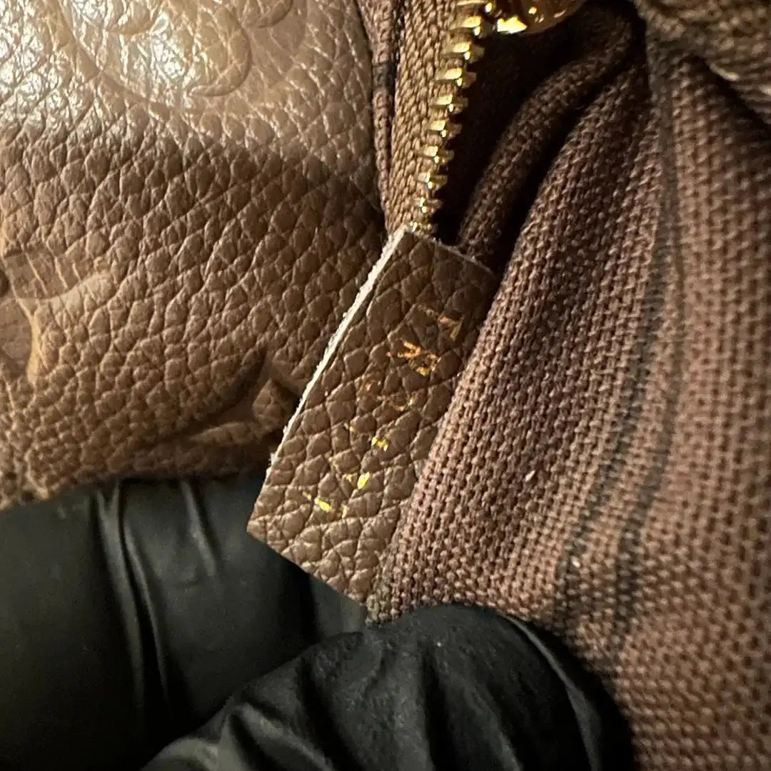 Louis Vuitton Artsy MM Empreinte Leder braun / neuwertig Louis Vuitton