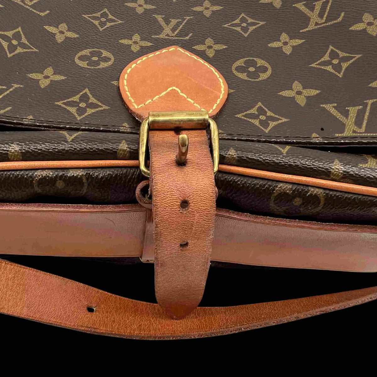 Louis Vuitton Cartouchière Monogram Canvas Braun Echtheitscheck.de