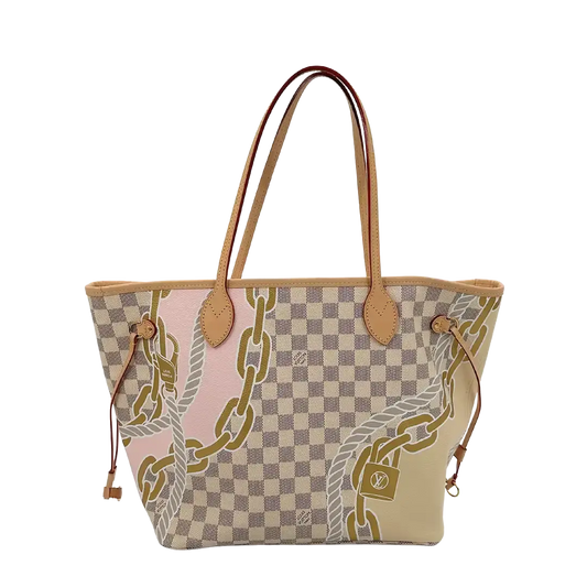 Louis Vuitton Damier Azur Nautical Neverfull MM N40471 / ungetragen Louis Vuitton