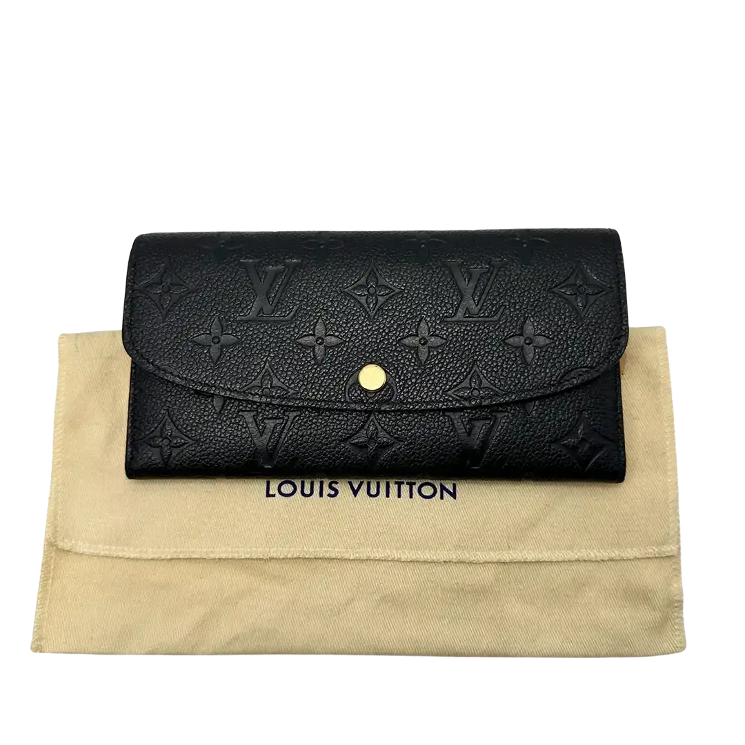 Louis Vuitton Emilie Geldbörse Monogram Empreinte Leder M62369 / sehr gut Louis Vuitton