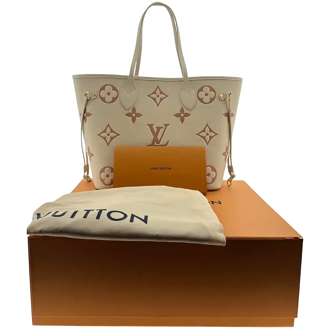 Louis Vuitton Neverfull MM Leder Reme Rose Trianon M21579 / sehr gut Louis Vuitton