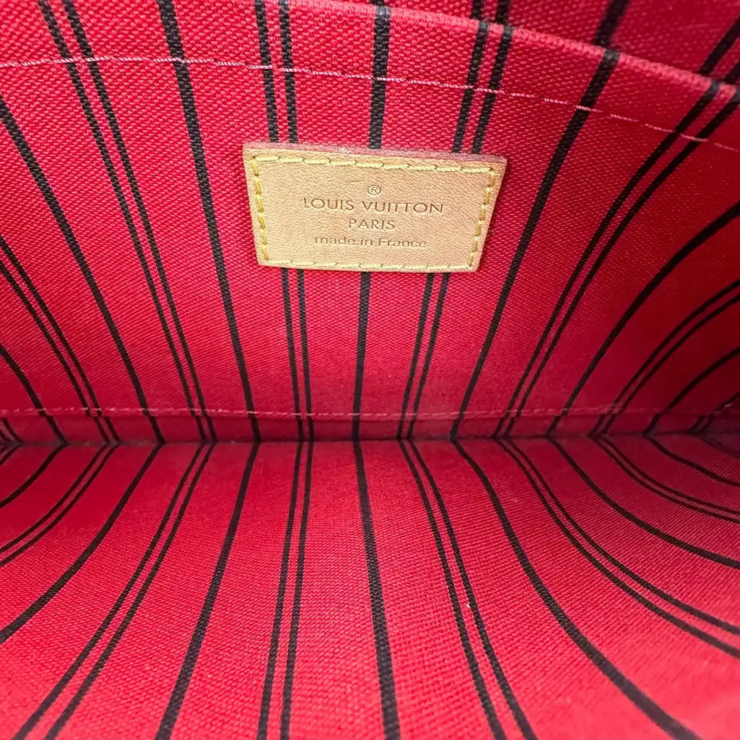 Louis Vuitton Neverfull MM Pivoine Monogram Canvas / gut Louis Vuitton