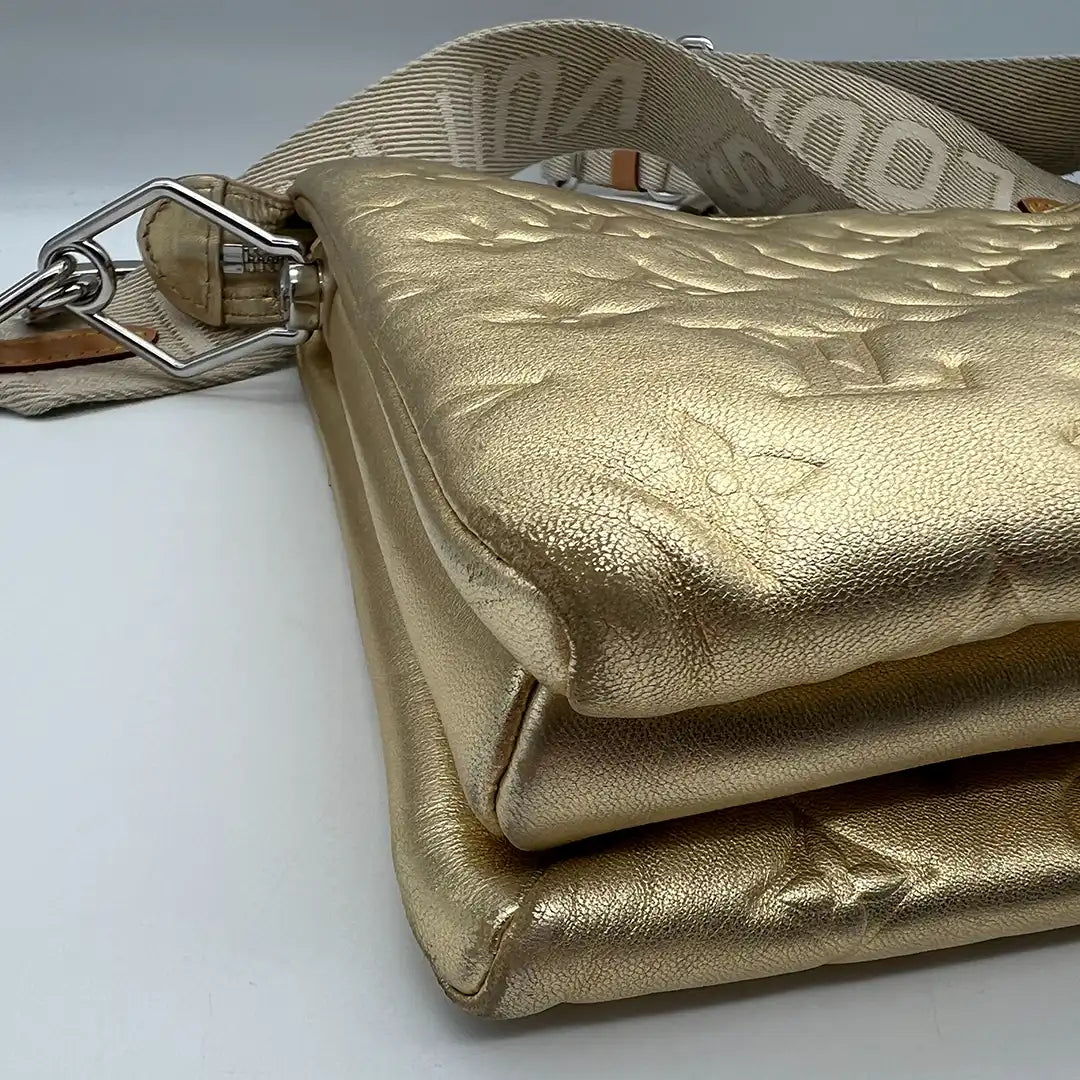 Louis Vuitton Coussin PM Gold Lammleder / gut Louis Vuitton