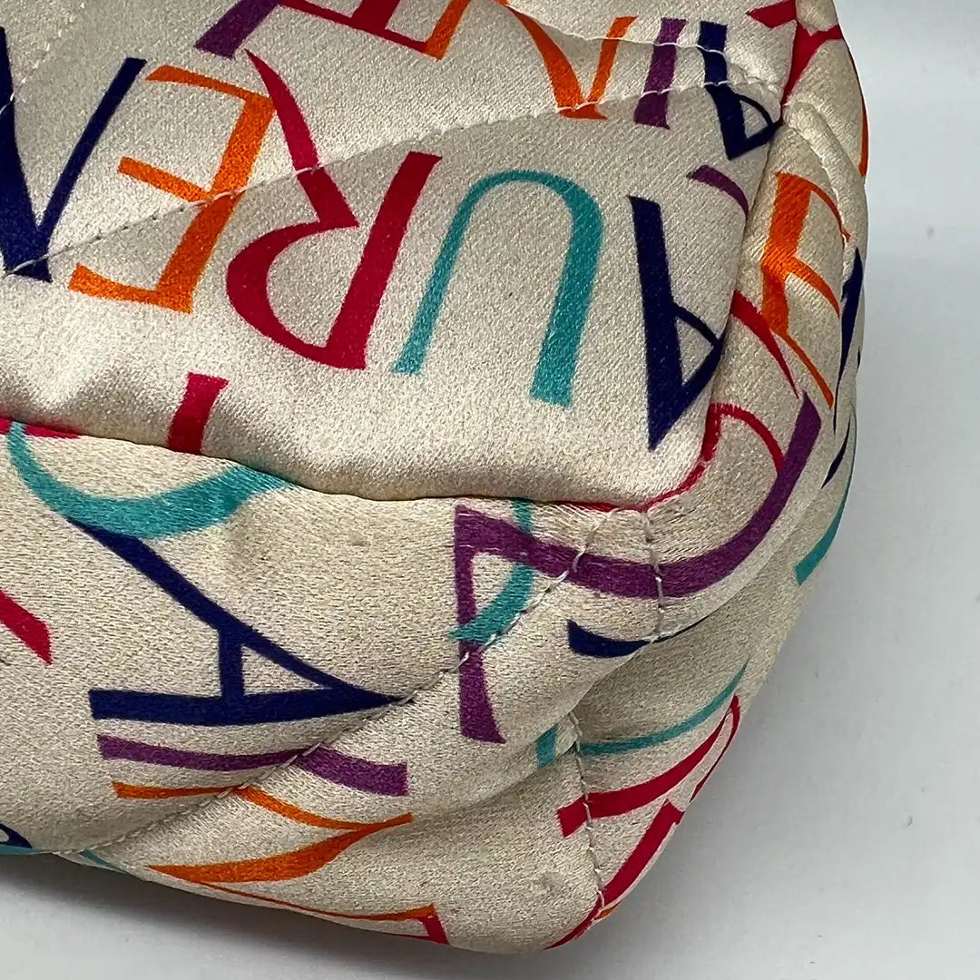 Saint Laurent Jamie Chain Bag Carre Rive Gauche printed Silk / Sehr gut Saint Laurent