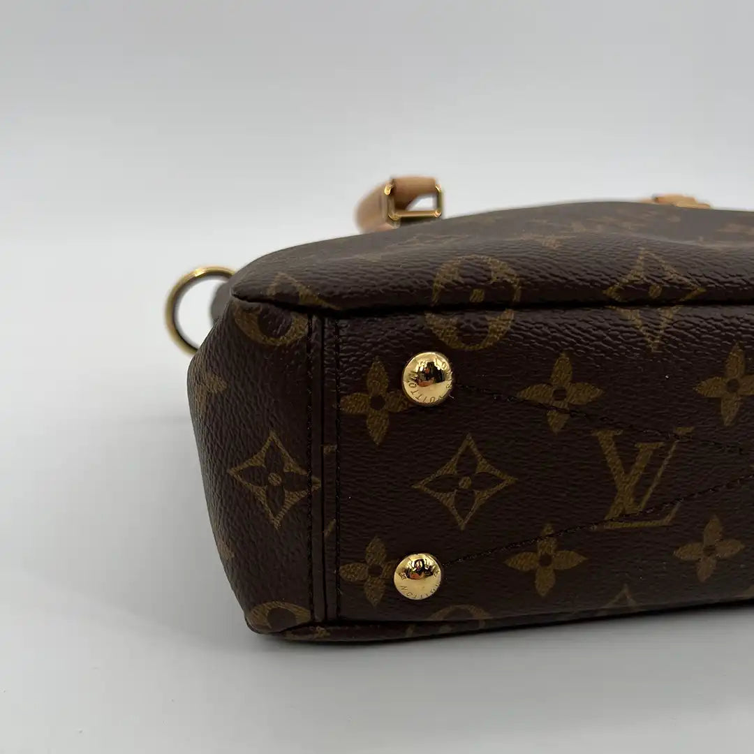 Louis Vuitton Pallas BB Handtasche Monogram Canvas Pink / sehr gut Louis Vuitton