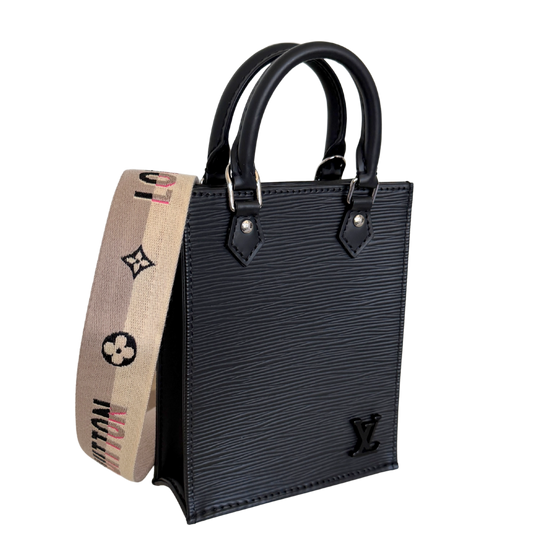 Louis Vuitton Petit Sac Plat Epi Leder schwarz M81238 Fullset / neuwertig Louis Vuitton