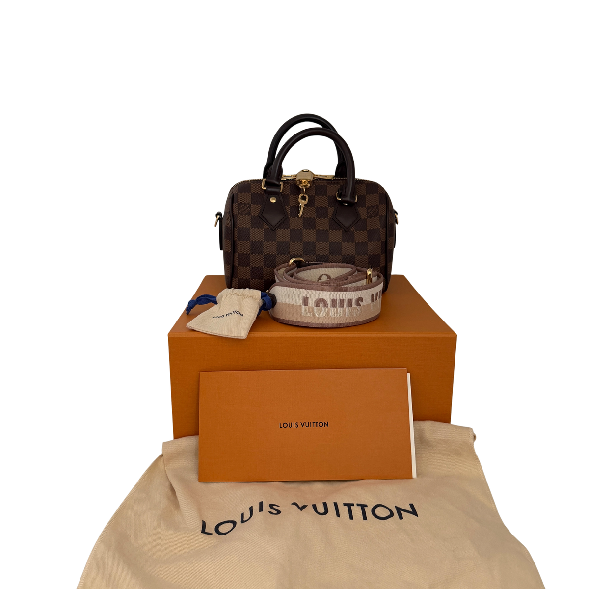 Louis Vuitton Speedy Bandouliere 20 Damier Ebene N40489 Fullset / neuwertig Louis Vuitton
