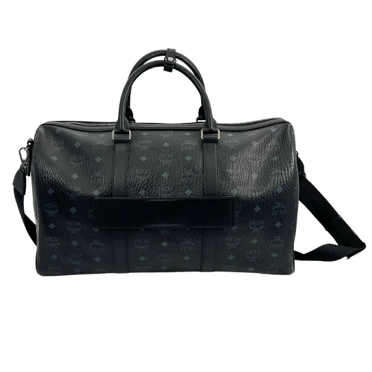 MCM Ottomar Weekender Visetos Canvas schwarz 45.5 / sehr gut MCM