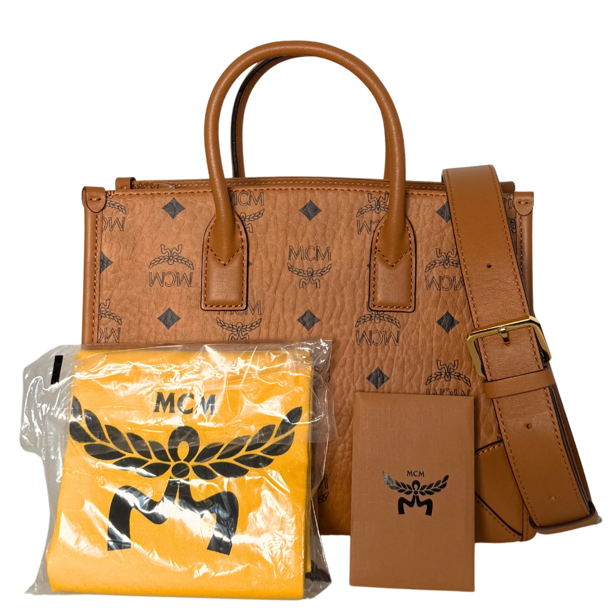 MCM München VI Tote Bag Cognac / neuwertig MCM