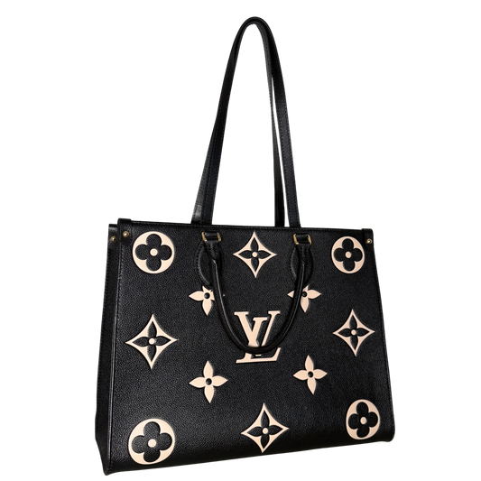 Louis Vuitton Onthego MM Monogram Empreinte Zwart