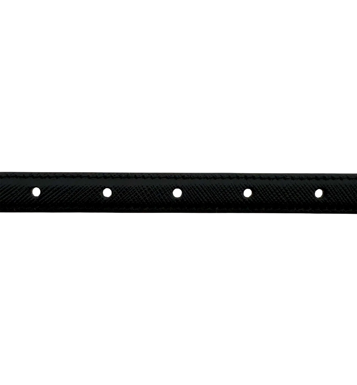Prada Gürtel Schwarz mit goldener Prada Schnalle 80cm / sehr gut Prada