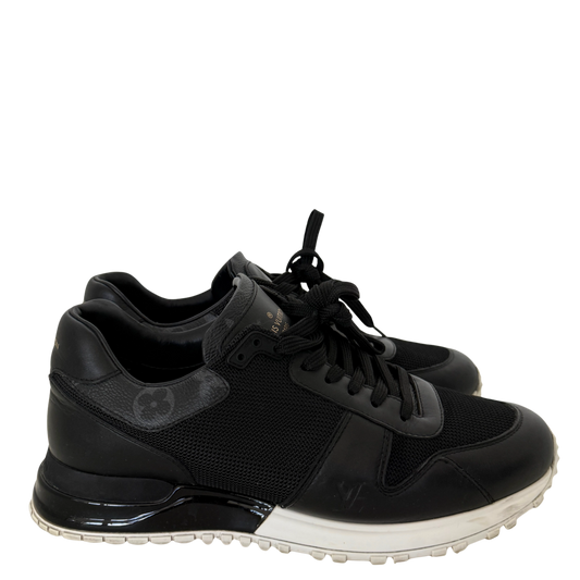 Louis Vuitton Run Away Sneaker Größe 38,5 Schwarz Fullset / sehr gut Louis Vuitton