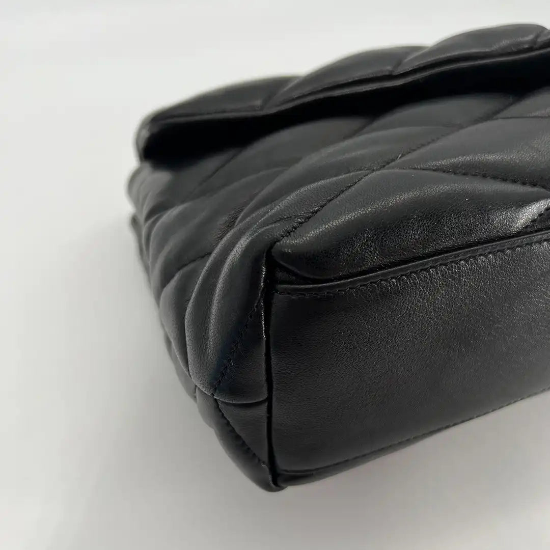 Saint Laurent Sade Puffer Clutch Tasche groß / sehr gut Saint Laurent