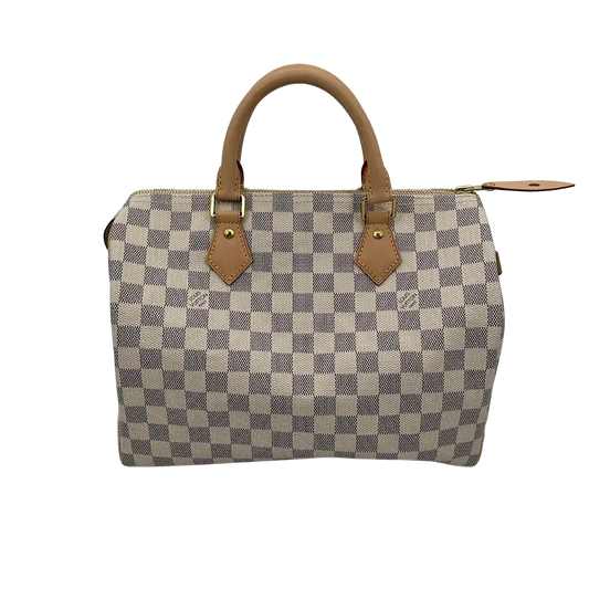 Louis Vuitton Speedy 30 Damier Azur Canvas Fullset / neuwertig Louis Vuitton