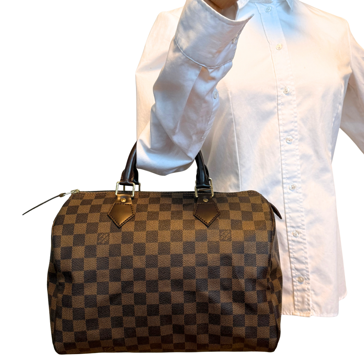 Louis Vuitton Speedy 30 Damier Ebene Braun
