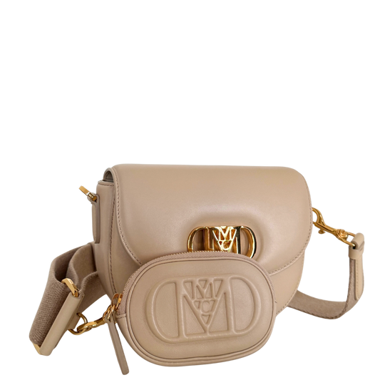 MCM Travia Umhängetasche Beige