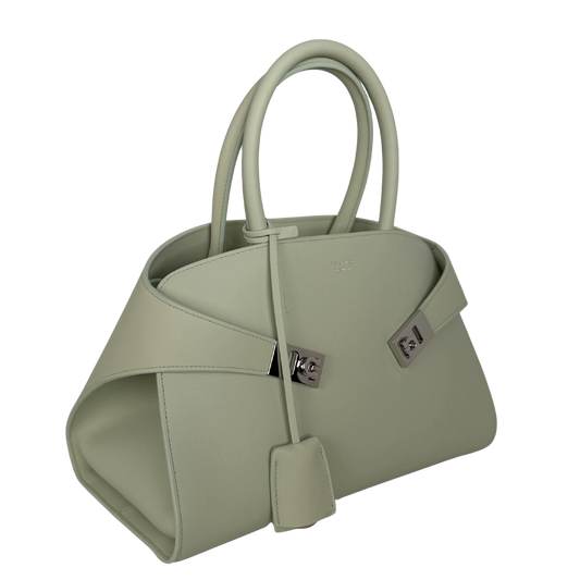 Salvatore Ferragamo HUG (M) Leder grün / sehr gut Salvatore Ferragamo