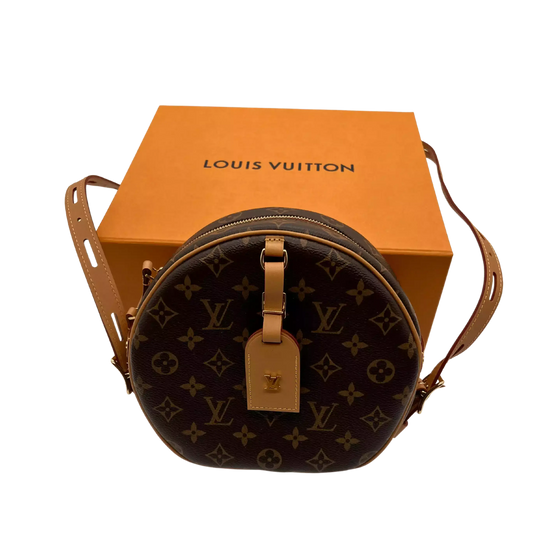 Louis Vuitton Boîte Chapeau Souple MM Monogram Canvas / ungetragen Echtheitscheck