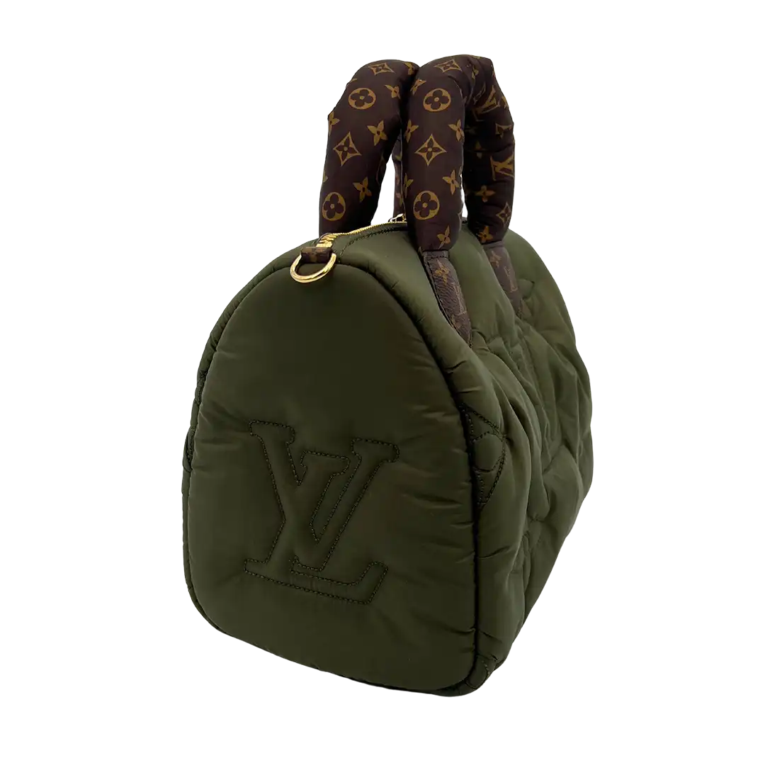 Louis Vuitton Speedy Bandouliere 25 Pilllow Khaki grün Fullset / neu Louis Vuitton