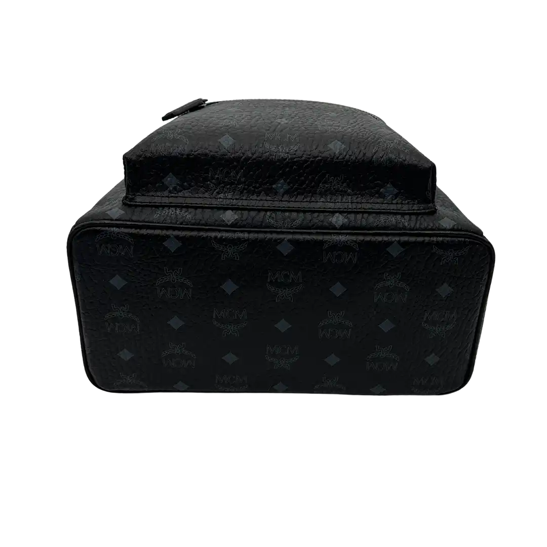 MCM Stark Small Medum Rucksack Monogram schwarz / neuwertig MCM