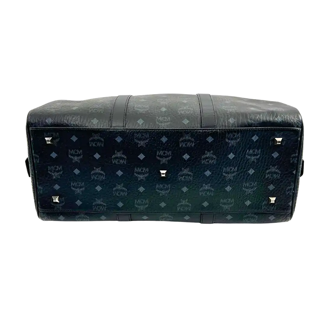MCM Ottomar Weekender Visetos Canvas schwarz 45.5 / sehr gut MCM