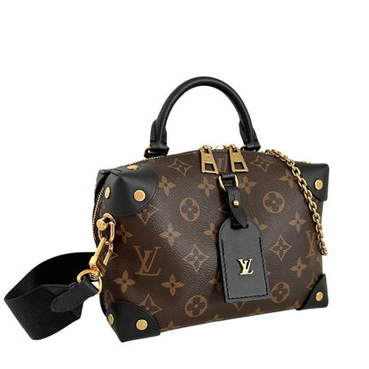 Louis Vuitton Petite Malle Souple Monogram M45571 Fullset / sehr gut Louis Vuitton