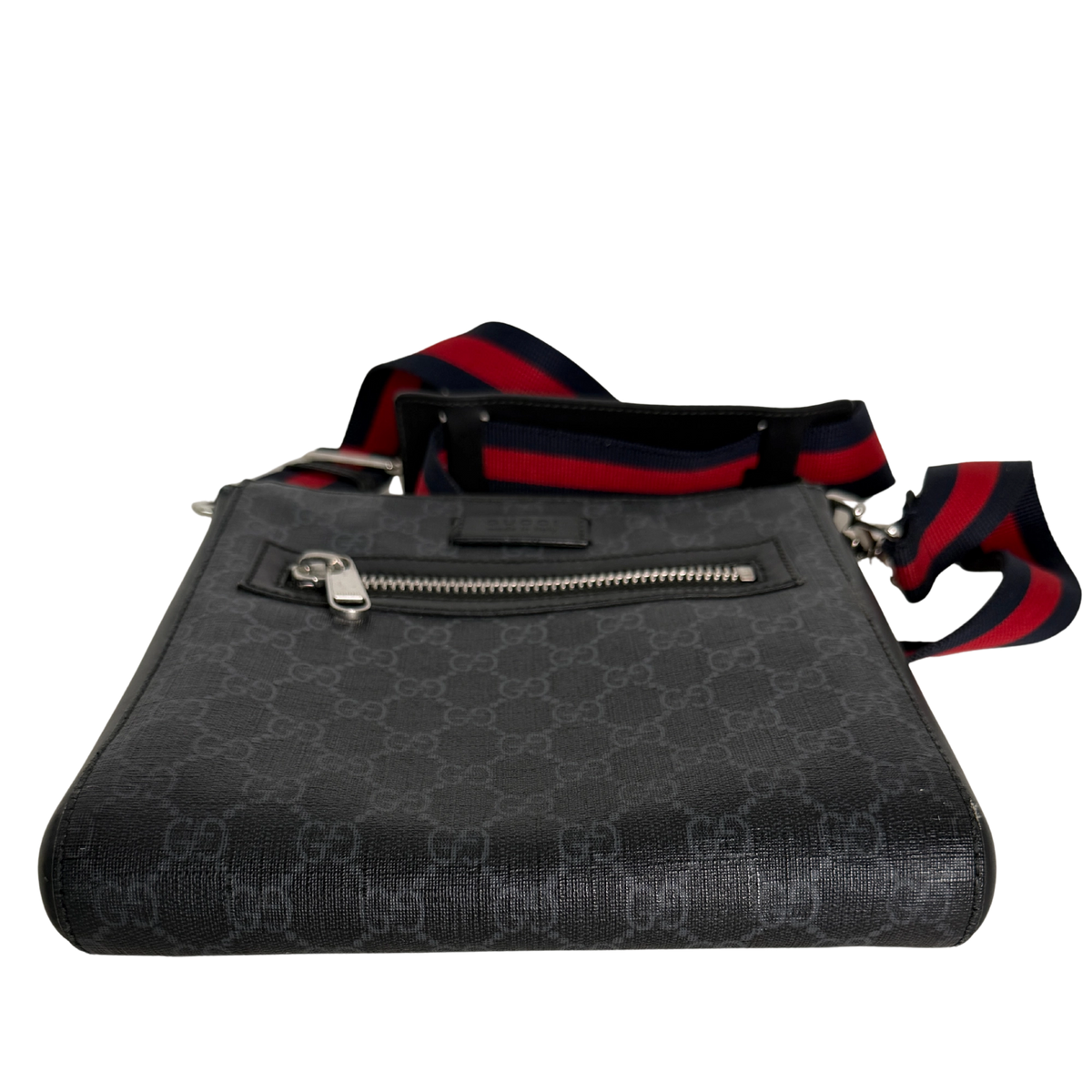 Gucci GG Supreme Messenger Bag navy / akzeptabel Gucci