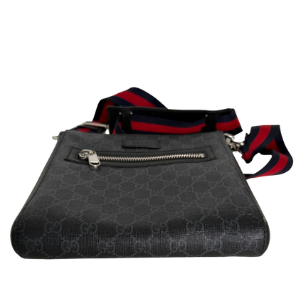 Gucci GG Supreme Messenger Bag navy / akzeptabel Gucci