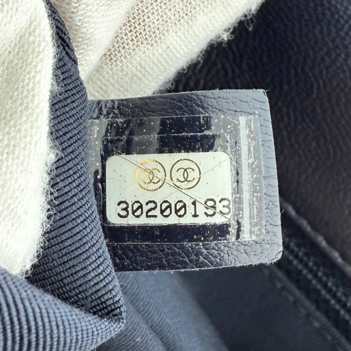 Chanel 19 Flap Bag Small Tas Navy Lamsleer
